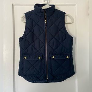 Navy J. Crew Vest